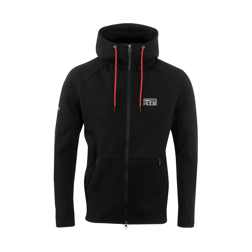 Ds-Training-Hoodie-Black-Red-Front