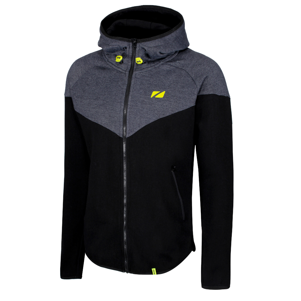 Men-Casual-Cotton-Zone3-BlACK-Grey-Lime-Front